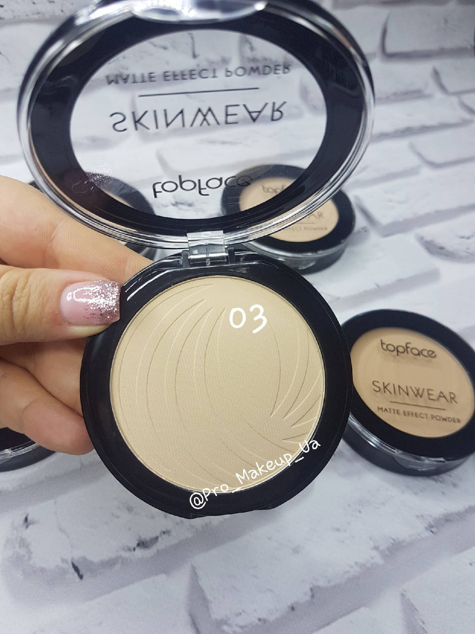 

Пудра для лица TopFace PT-265 тон №3