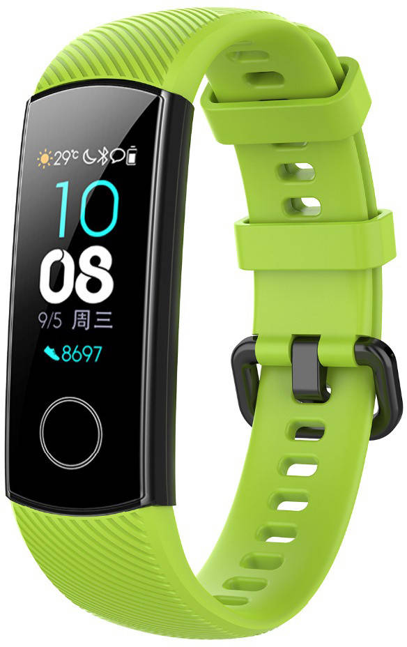 

Ремешок для фитнес-браслета Honor Band 4 и 5 Green
