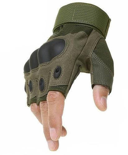 

Перчатки армейские без пальцев тактические Combat