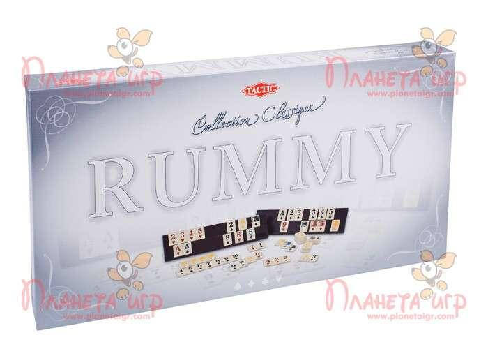 

Настольная игра Tactic Румми Классик (Руммикуб, Rummy Classic, Rummikub) (02324)
