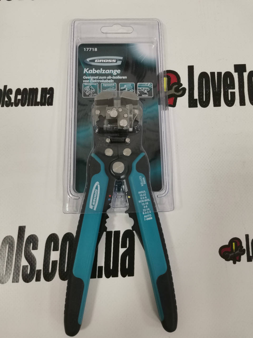 

Стриппер Щипцы для зачистки электропроводов, 0,05-8 кв. мм// GROSS 17718