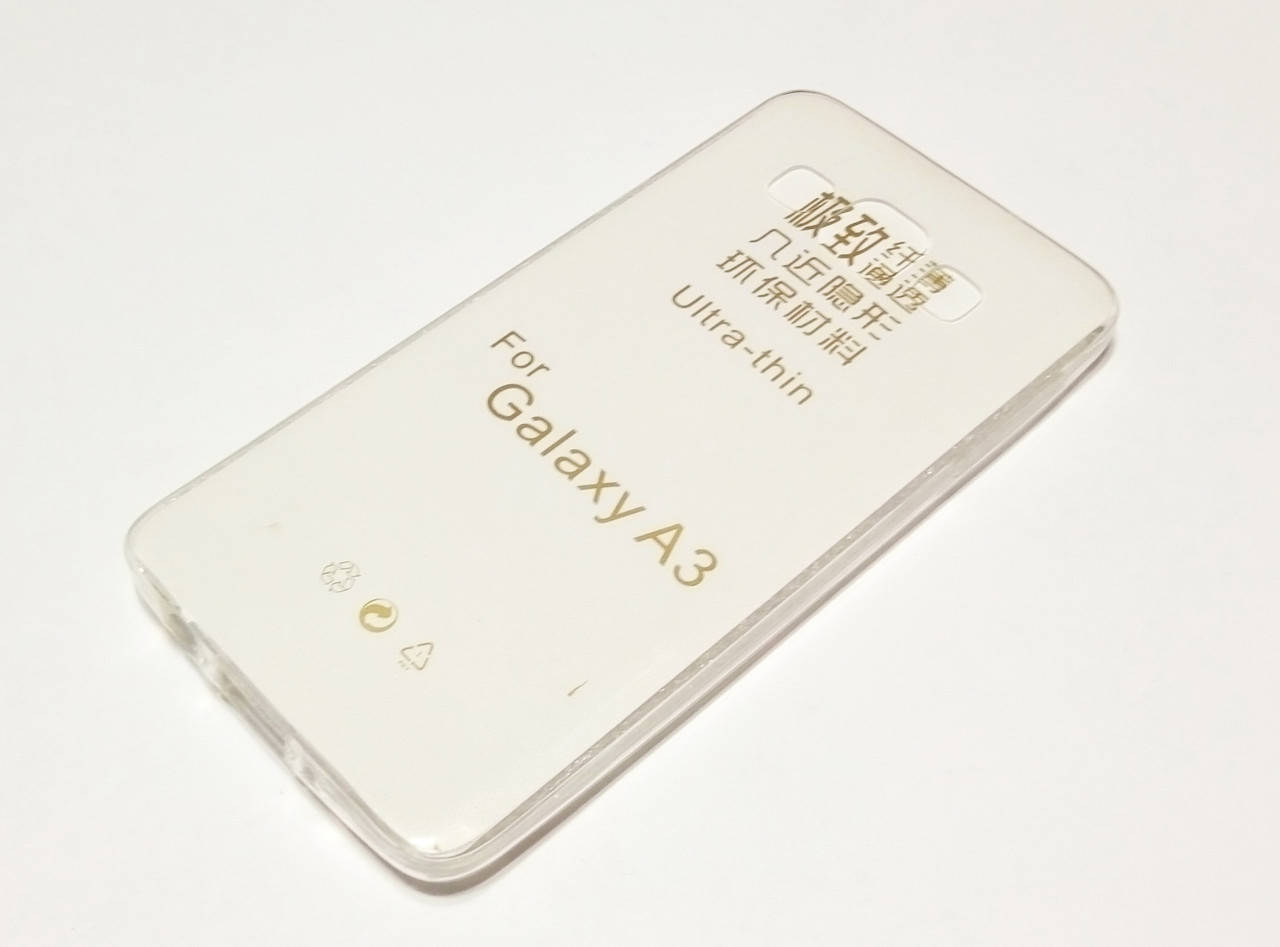 

Чехол для Samsung Galaxy A3 A300 (2015) силиконовый ультратонкий прозрачный