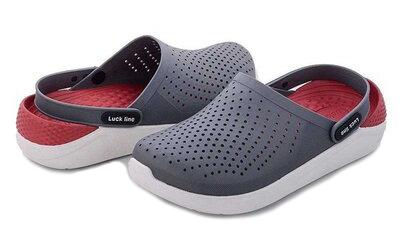 

Мужские Тапочки Кроксы 230222 grey, Серый