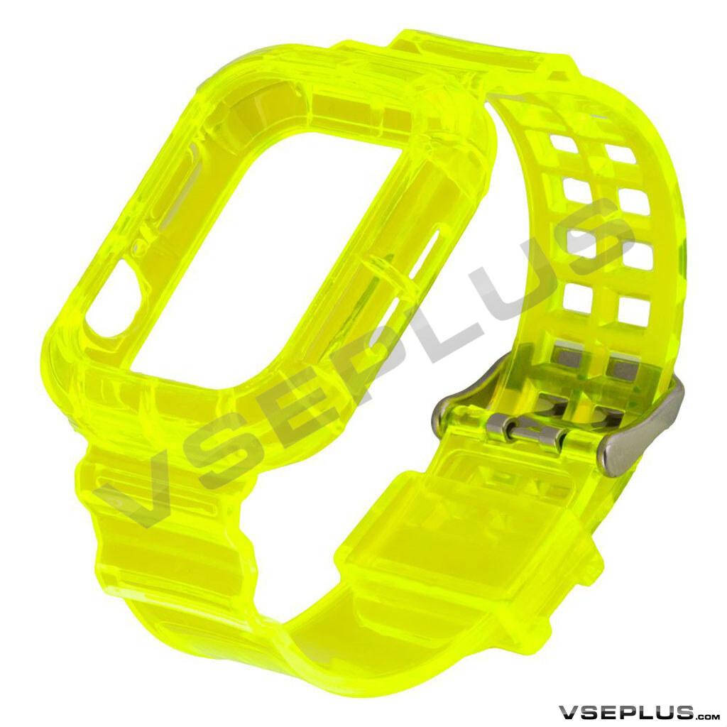 

Ремешок Apple Watch 38 / Watch 40, Band Color Transparent, желтый