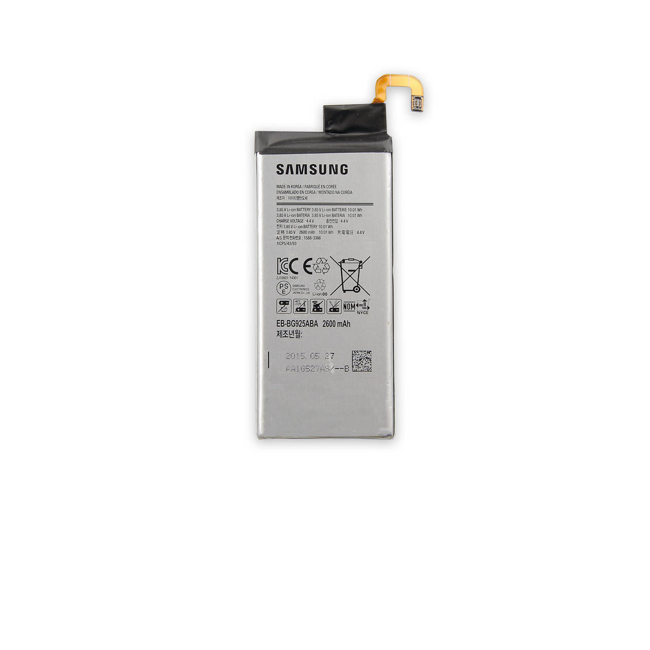 

АКБ SAMSUNG G925 S6 Edge (EB-BG925ABE)