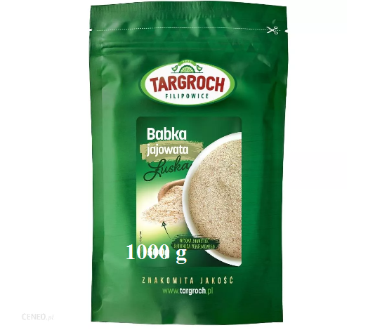 

Псиллиум 1000 гр Targroch (Польша) шелуха семян подорожника, клетчатка 1 кг