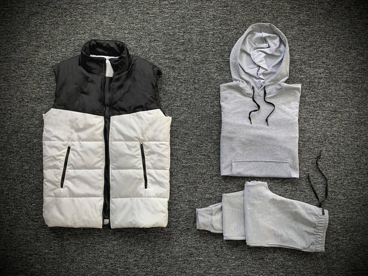 

Комплект мужской Кофта + Штаны + жилетка Boss | Спортивный костюм мужской серый Босс