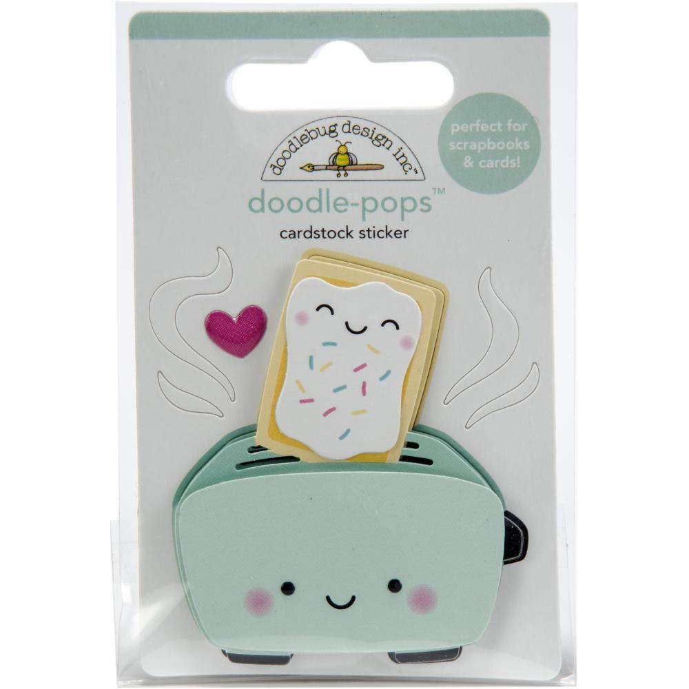 

Наклейка 3D - Toaster Time - Doodlebug