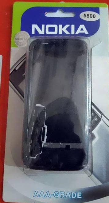 

Корпус телефона Nokia 5800 полный комплект, Черный
