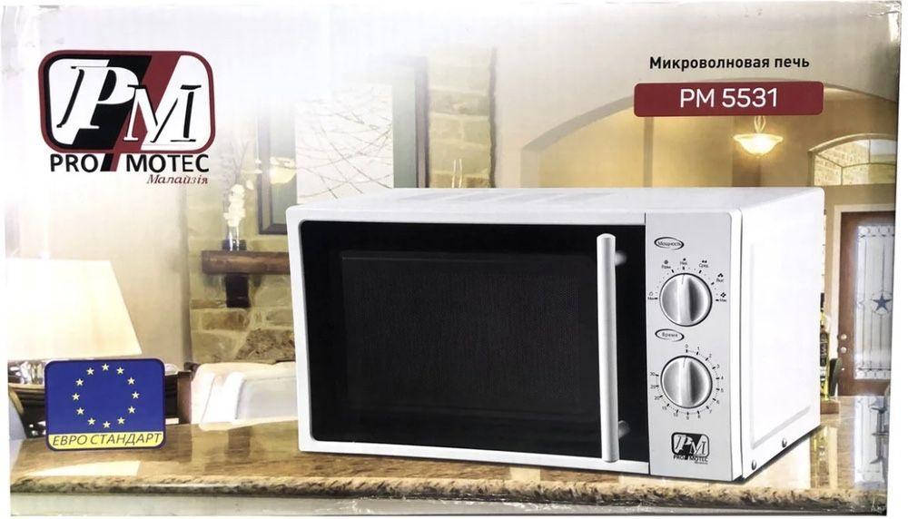 

Микроволновая печь Promotec Pm-5531 микроволновка 20 л Малайзия