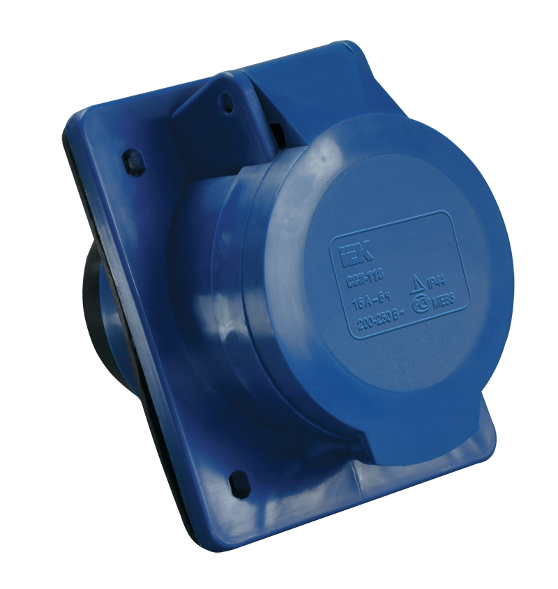 

Розетка 220V прихована IP44 ІЕК 3 полюси 32А ССИ-423 PSR41-032-3