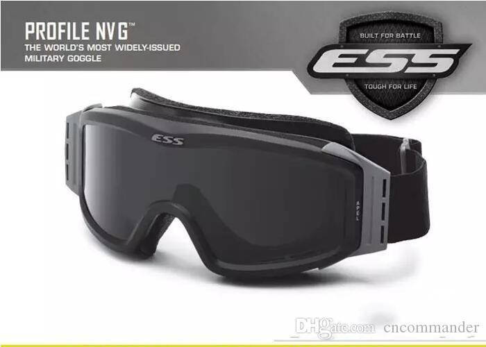 

ESS Tactical Safety Goggles. ESS Тактические Баллистические защитные очки, прозрачные, серые. Серия NVG