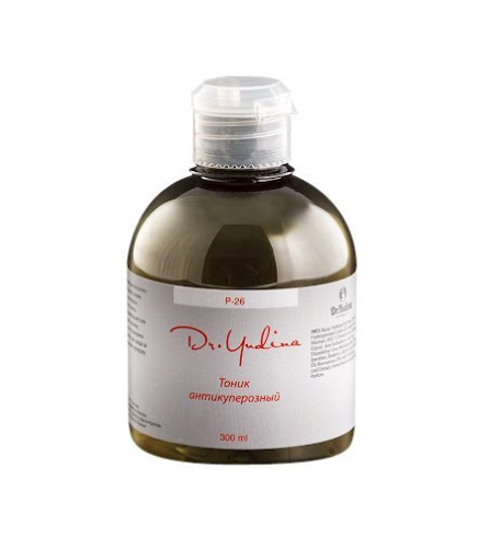 

Тоник Антикуперозный 300 мл./ Anti-redness tonic lotion / Dr. Yudina