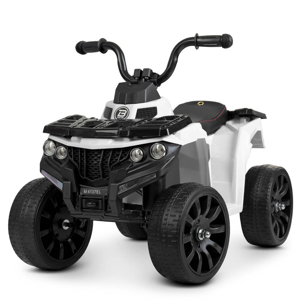 

Электромобиль Квадроцикл M 4137EL-1 белый BAMBI