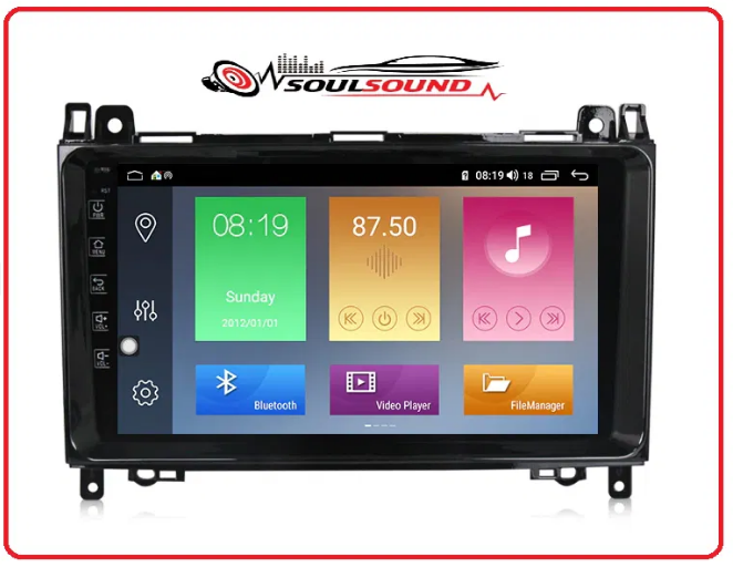 

Штатная магнитола Mercedes Benz Sprinter Vito 3/32 c 4G android 10 GPS с навигацией 2005-2017