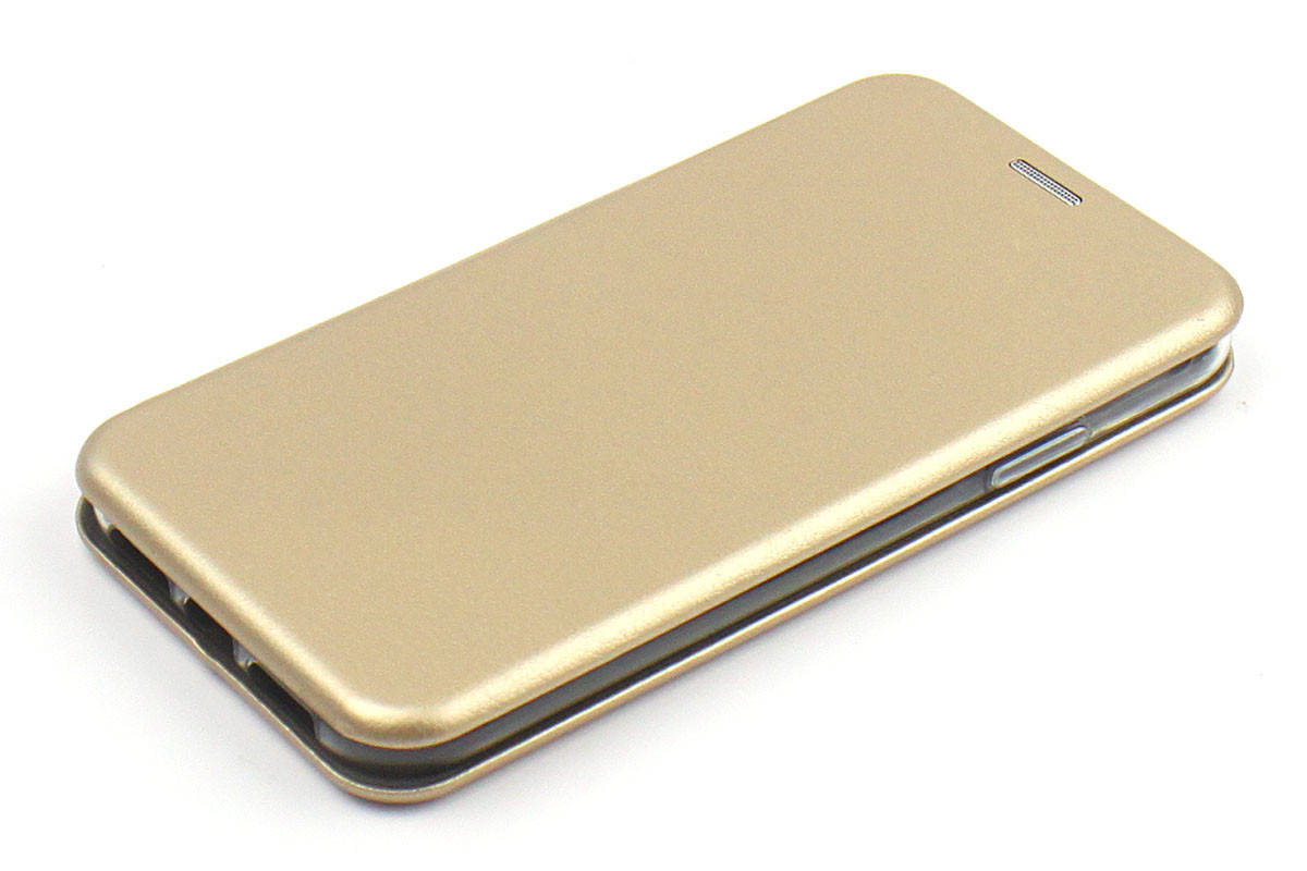 

Чехол книжка Level для iPhone 11 Экокожа Золотой