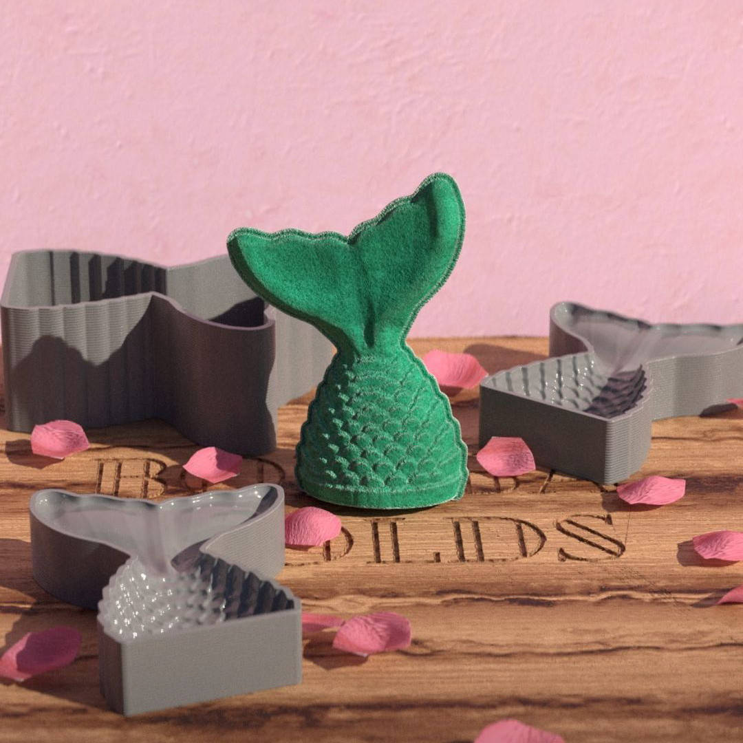 

Форма для бомбочек Хвост русалки