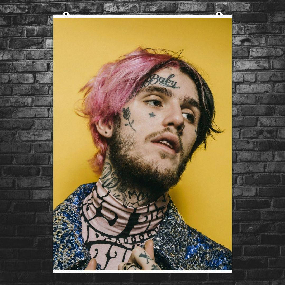

Постер Рэпер LiL PEEP, Густав Элайджа Ар, цветное фото. Размер 60x43см (A2). Матовая бумага