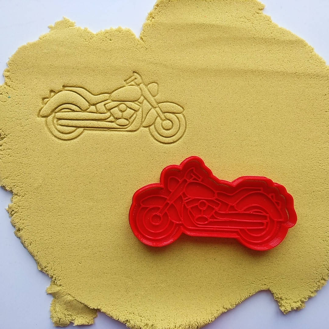 

3D формочки-вырубки для пряников "Мотоцикл"