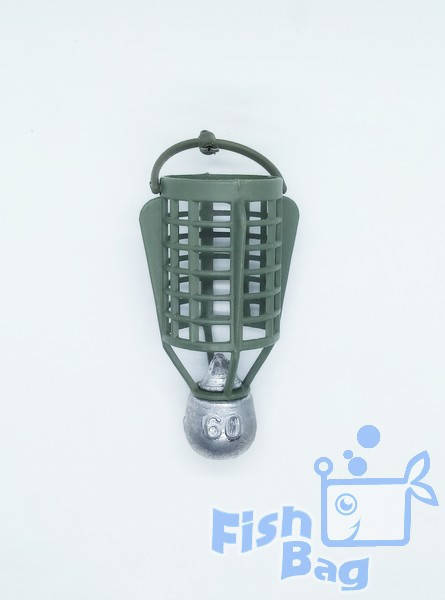 

Кормушка ” пластик” 60г пуля