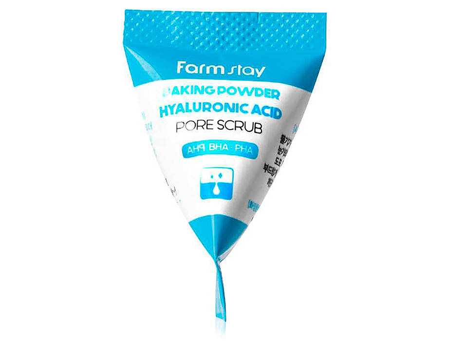 

Содовый скраб для лица с гиалуроновой кислотой FarmStay Baking Powder Hyaluronic Acid Pore Scrub, 7г