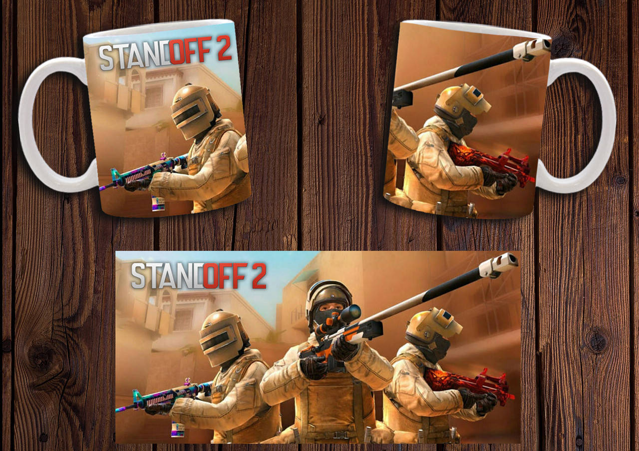 

Чашка "Standoff 2" / Кружка Стандофф 2 №8, Белый