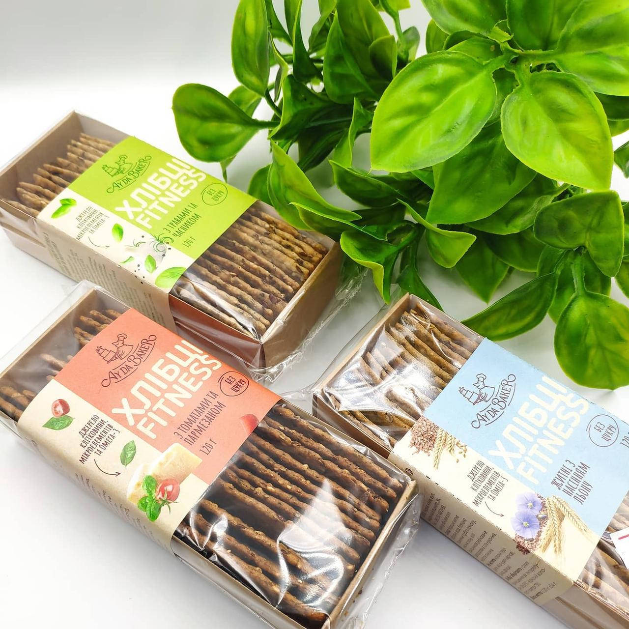 

Хлебцы Fitness с томатами и пармезаном 120 г без сахара