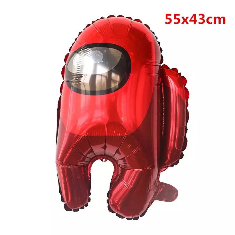 

Фольгированая фигура Амонг Ас червоний Китай