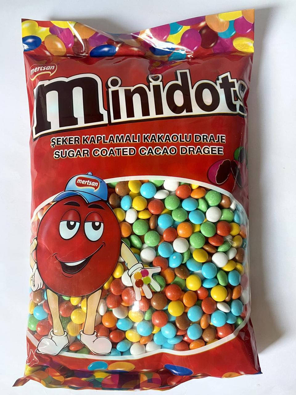 

Filutki Dragee cacao Minidots разноцветные шоколадные драже филютки 1 кг Mertsan Турция