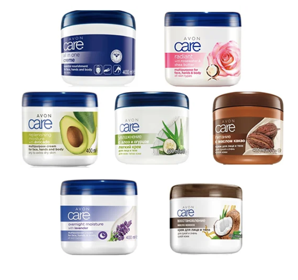 

Avon care Крем Увлажняющий для лица, рук и тела 400мл