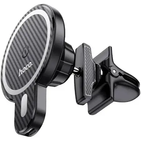 

Беспроводное АЗУ Hoco CA85 Ultra-fast magnetic wireless car holder MagSafe 15W