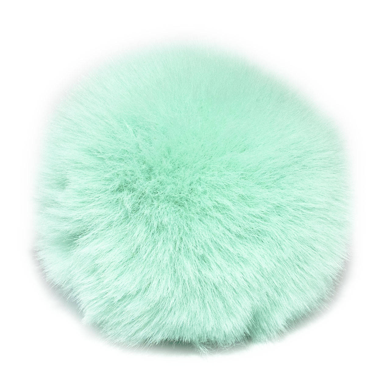 

Помпон меховой 8 см, Мятный