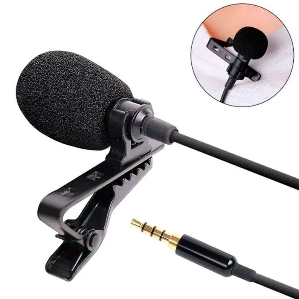 

Петличный Микрофон DM M-01 AUX 3.5MM / Микрофон петличка / Мини микрофон