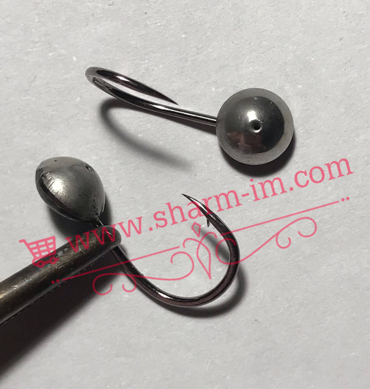 

Летняя мормышка на карпа Серебро L-16 мм Гладкая