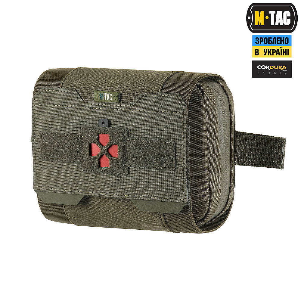 

M-Tac подсумок медицинский горизонтальный Large Elite Ranger Green