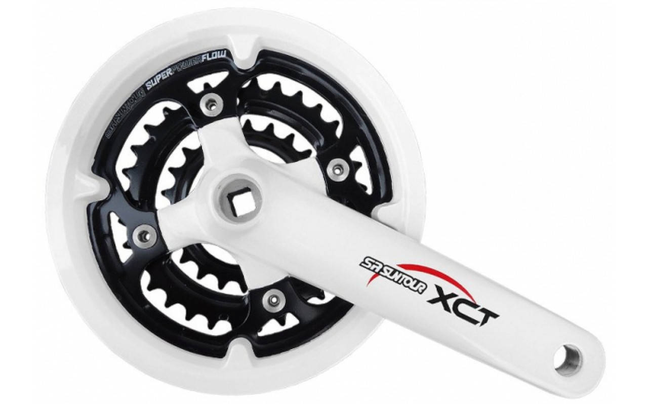 

Шатун 42х32х22T 170mm Suntour XCT CW10-XCT-V3 T312, білий