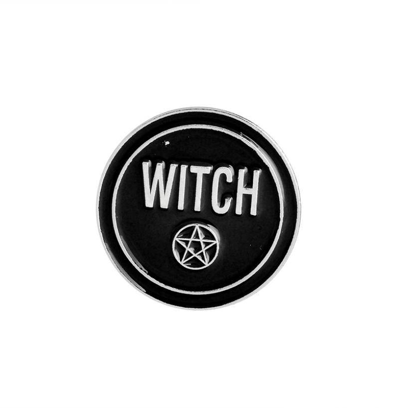 

"Ведьма Witch" значок (пин) металлический