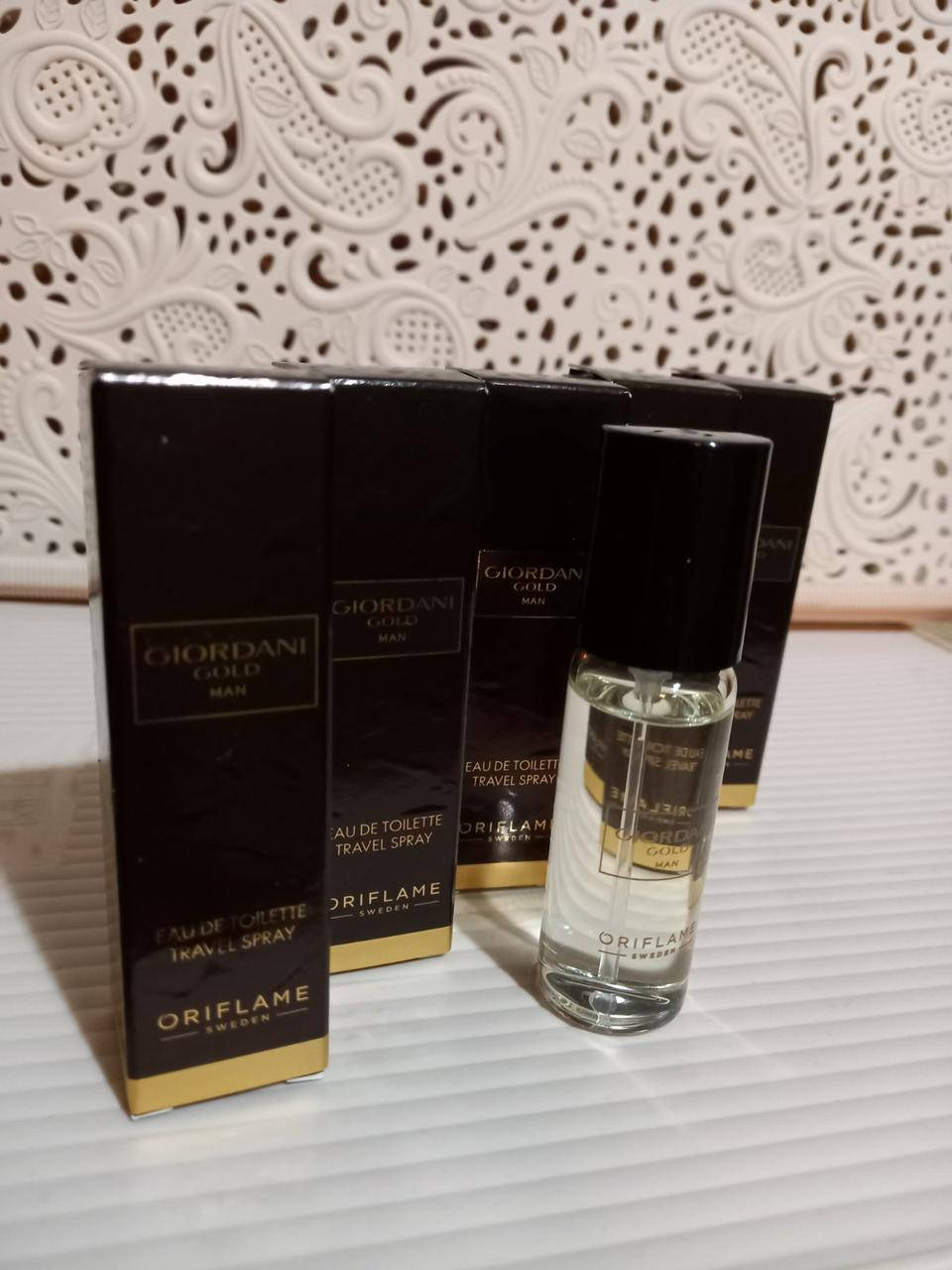 

Туалетная вода Giordani Gold Man. Мини-спрей Джордани Голд Мэн Орифлейм 15 мл код 42053