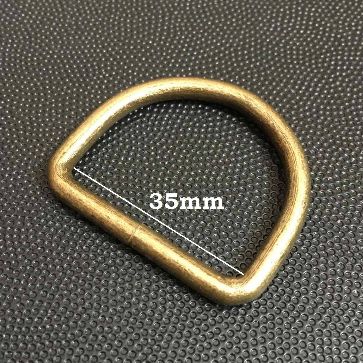 

Полукольцо металлическое сварное 35мм, антик (4,5*35*30мм)