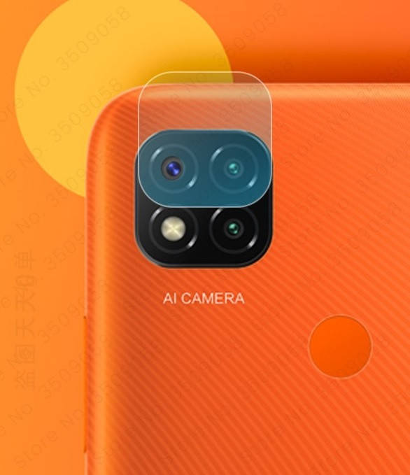 

Закаленное защитное стекло на Xiaomi Redmi 9C для задней камеры, Прозрачный