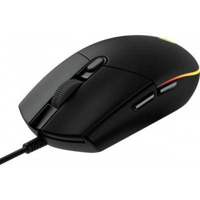 

Мышка Logitech G102 Lightsync Black (910-005823), Черный