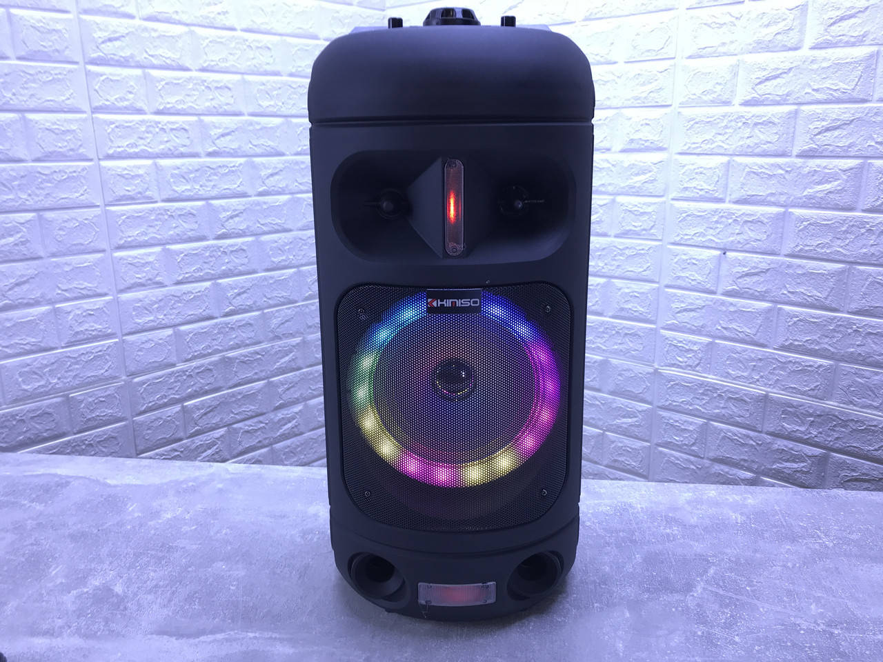 

Колонка портативная с подсветкой и Bluetooth QS-A880