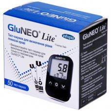 

Тест - полоски ГлюНео Лайт (GluNeo Lite) 50шт.