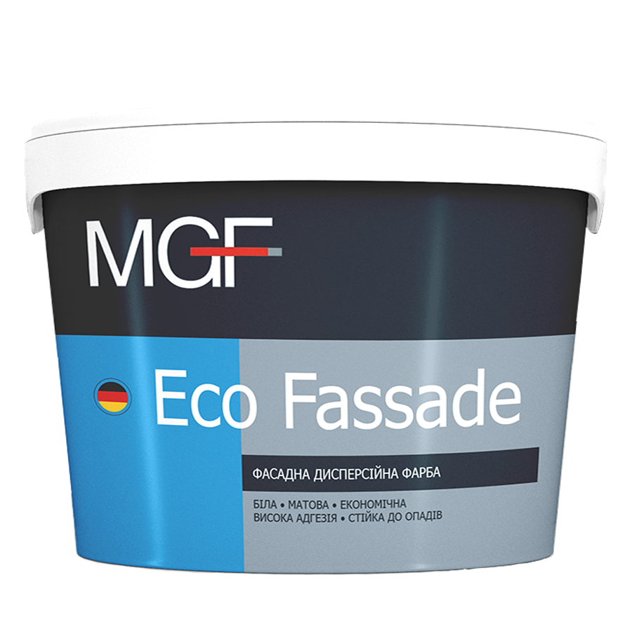 

Краска фасадная в/д MGF Eco Fassade М690 (5 кг), Белый