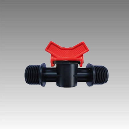 

Кран с наружными резьбами для пластиковой трубы Dn1/2x1/2(КСН 16х1/2x1/2)