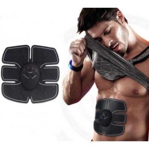 

Миостимулятор бабочка электронный массажер EMS-1 электромассажер для мышц пресса спины снятия болей тренировки, Черный