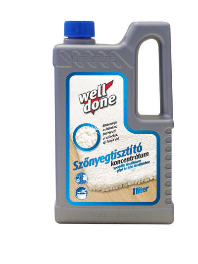 

Концентрированое моющее средство для чистки ковров Well Done Carpet Cleaner (1000ml)