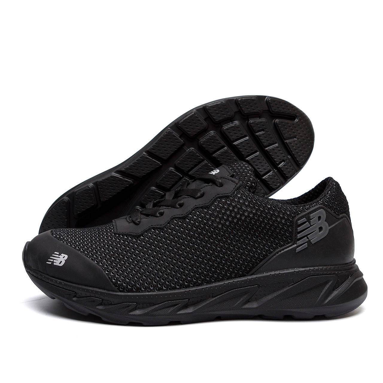 

Мужские летние кроссовки сетка NB Clasic Black, Черный