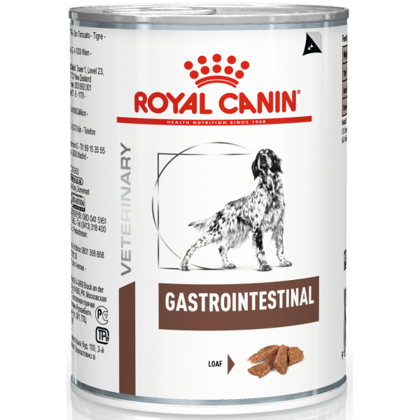 

Влажный Корм Royal Canin Gastrointestinal Cans для собак в банке 410 г