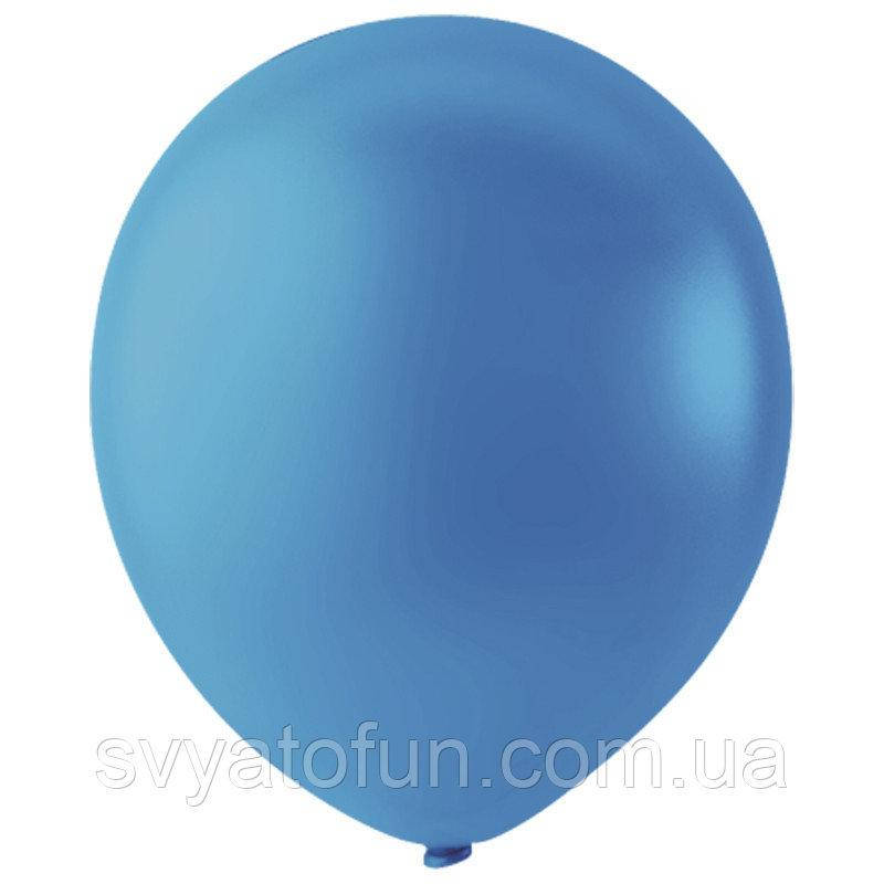 

Латексные шарики 5" пастель Dark Blue 003 (темно-синий) 100шт/уп Мексика